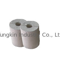 650 °C White Calcium Silicate Pipe Covering Insulation Material 600mm Length