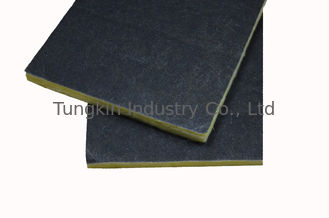 Acoustic Insulation Glass Wool Board , Fiberglass Air Conditioning Duct Board