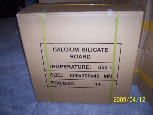 High Temp Calcium Silicate Board Insulation , White Calcium Silicate Slab