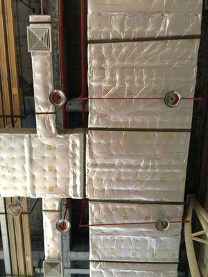 FSK Glass Wool Felt For Duct Wrap , Fiberglass Blanket Insulation