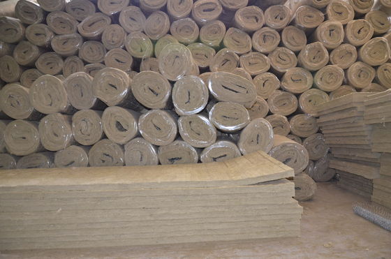 Sound Absorption stonewool Insulation Blanket Low Thermal Conductivity
