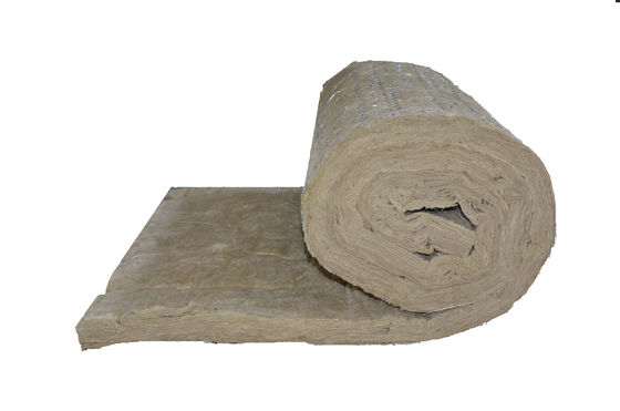 Sound Absorption stonewool Insulation Blanket Low Thermal Conductivity