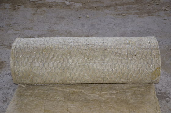 3000 - 7000mm Length stonewool Blanket Insulation , Fireproof Insulation Blanket