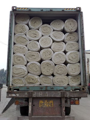 3000 - 7000mm Length stonewool Blanket Insulation , Fireproof Insulation Blanket