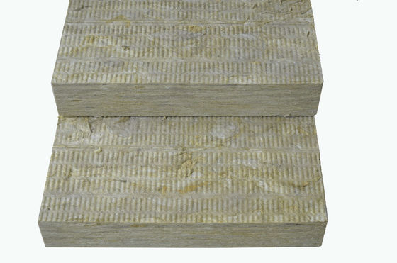 Low Thermal Conductivity stonewool Insulation Board , Mineral Wool Slabs OEM