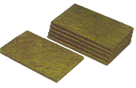 Sound Absorption stonewool Fire Insulation Dark Board 1200mm Length