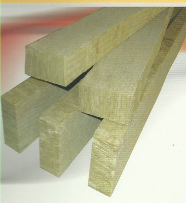 Yellow 100mm stonewool Insulation Board Fire Resistant For Steel Sandwich Panel
