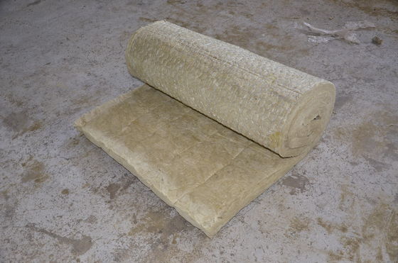 Rolled stonewool Insulation Blanket Light Weight Building Material 25mm - 150mm Thick