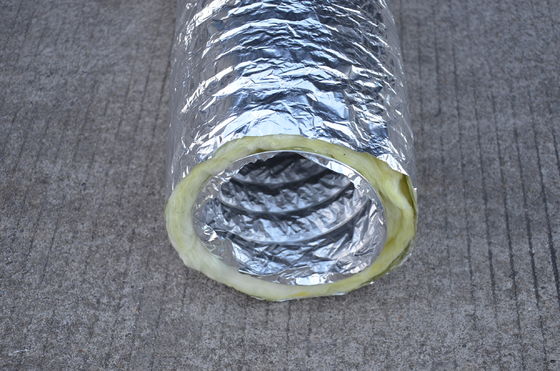 Foil Faced Glass Wool Insulation Blanket 25mm Thickness For Flexible Air Duct