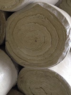 Flexible stonewool Insulation Blanket Fire Proof 25mm - 150mm Thickness
