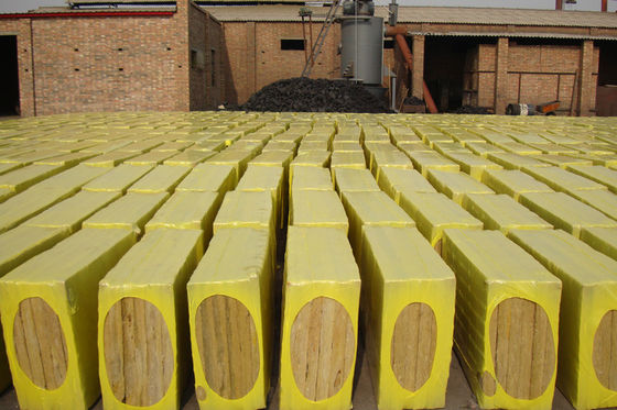 Χαμηλός πίνακας μόνωσης stonewool θερμικής αγωγιμότητας, cOem πλακών ορυκτού μαλλιού