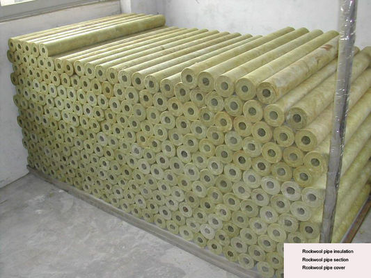 Άκαμπτη μόνωση σωλήνων stonewool, παράγραφος σωλήνων stonewool 22 - 529 χιλ. Dia
