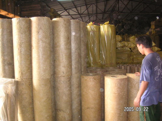 Sound-proofing υλική υψηλή πυκνότητα μόνωσης σωλήνων stonewool
