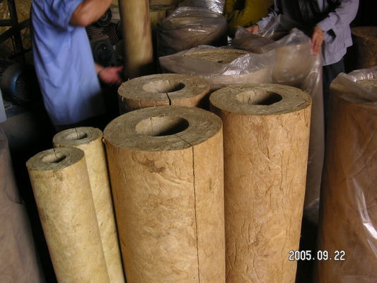Ελαφριά μόνωση σωλήνων stonewool για τις καυτές/κρύες γραμμές σωλήνων
